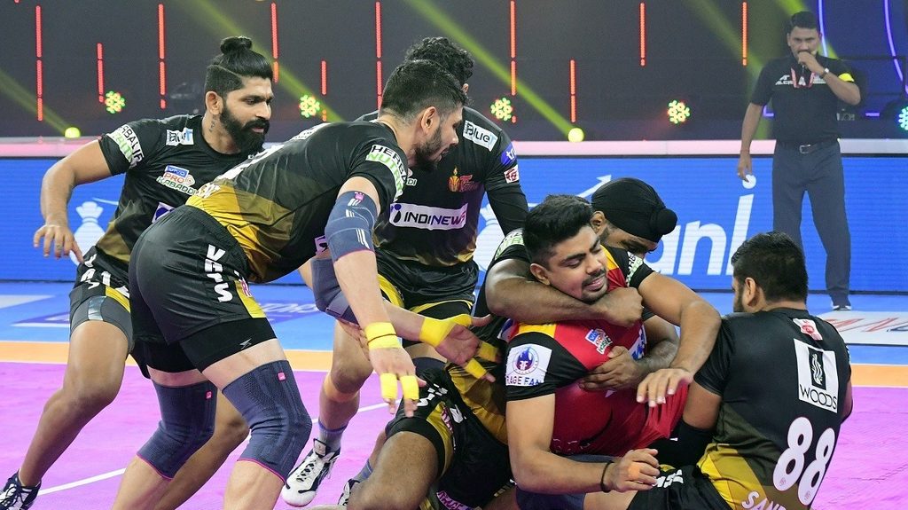 Pro Kabaddi Season 8: Bengaluru Bulls Clinch 34-34 Draw Against Telugu ...