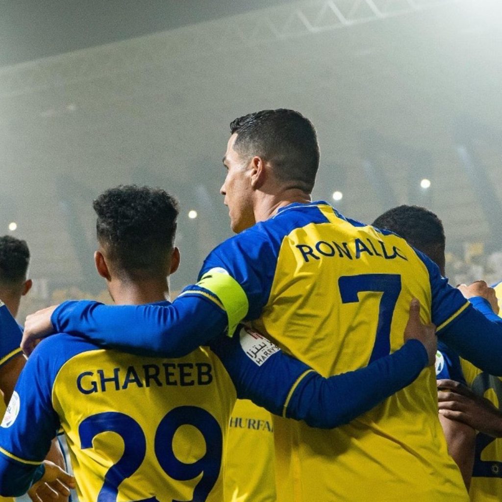 Al Nassr Pro League Name&Number Set 2022/2023 Home/Away