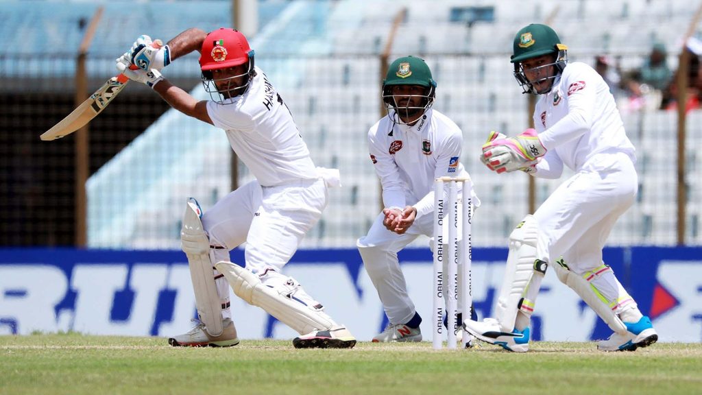 Shah becomes the first Afghanistan cricketer to score a Test century