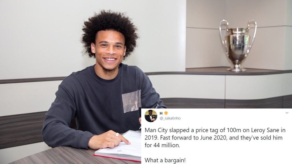 Leroy Sane Lights Up Twitter With Exciting News