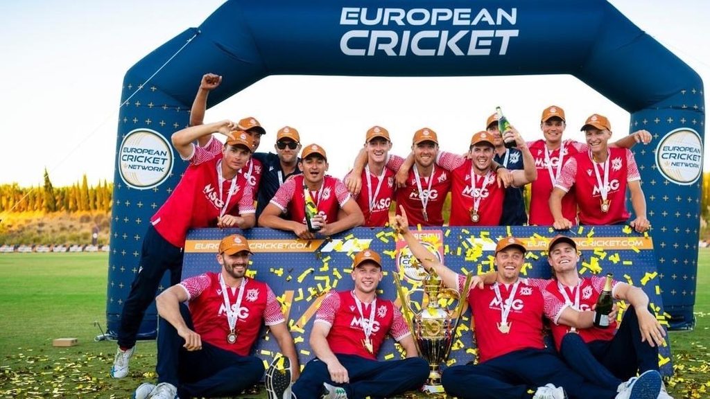 European cricket series on sale live score