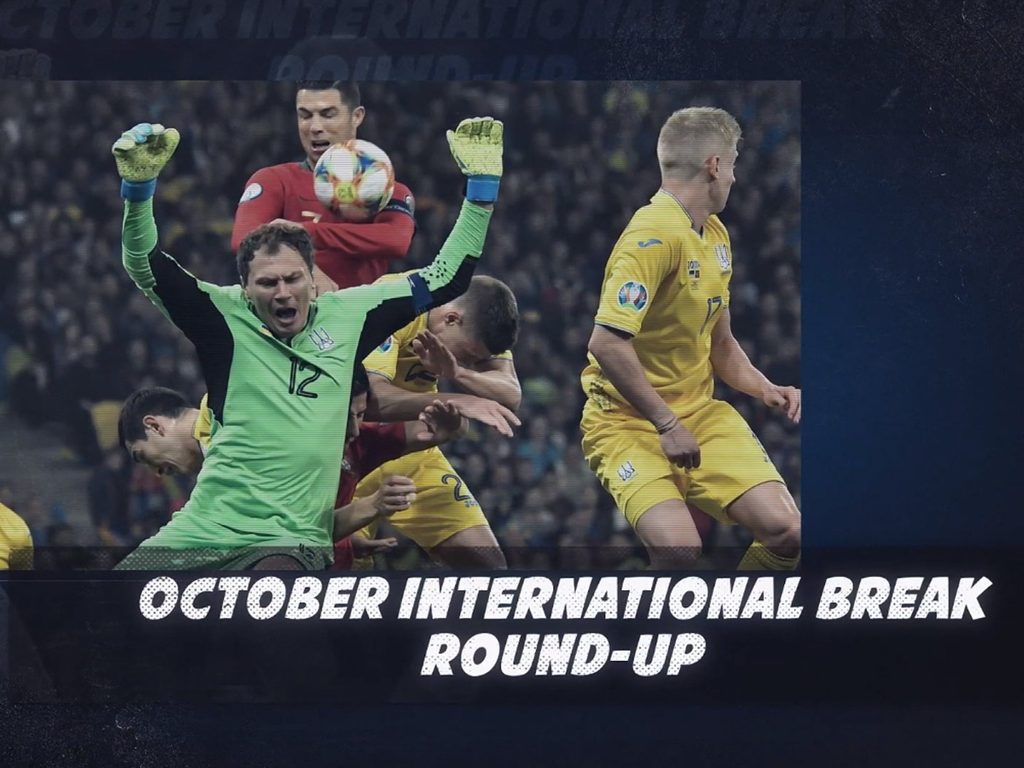 International break football